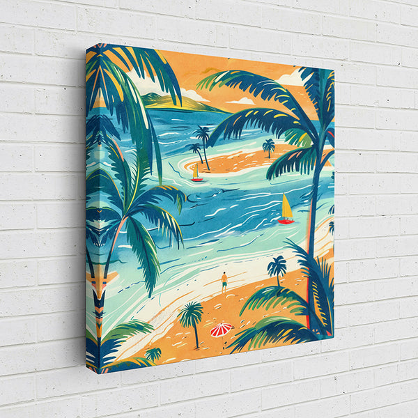 2DEDG Sunny Beachside I - Sightly Prints