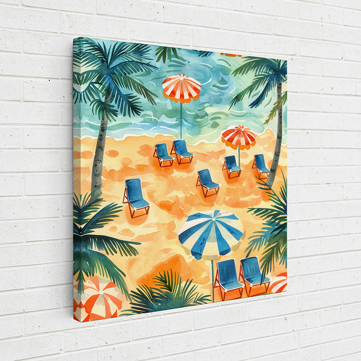 3JO8Z Sunny Beachside II - Sightly Prints