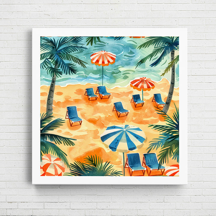 3JO8Z Sunny Beachside II - Sightly Prints