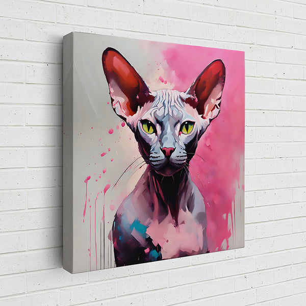 FPMAX Colorful Feline Portraits: Sphynx IV