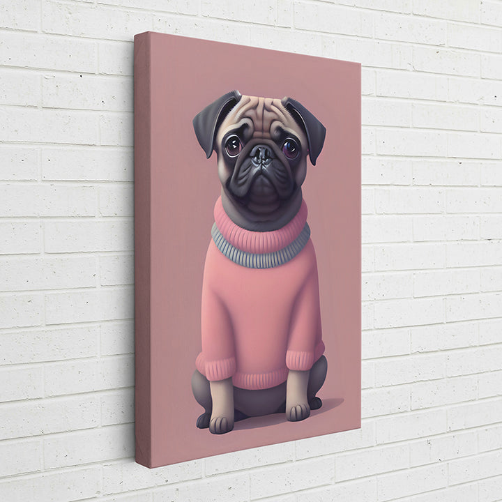 42OVM Snug Pug: Rosie - Sightly Prints