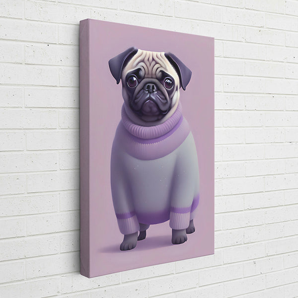 UYZII Snug Pug: Periwinkle