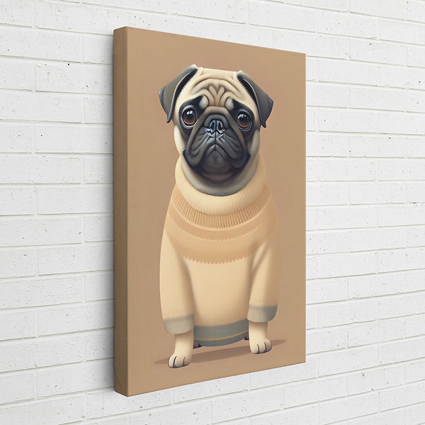 XQOO5 Snug Pug: Biscuit