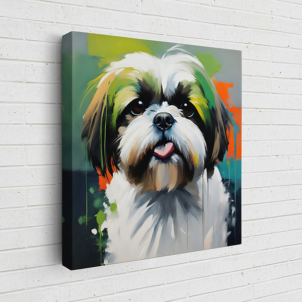 CURWK Colorful Canine Portraits: Shih Tzu II