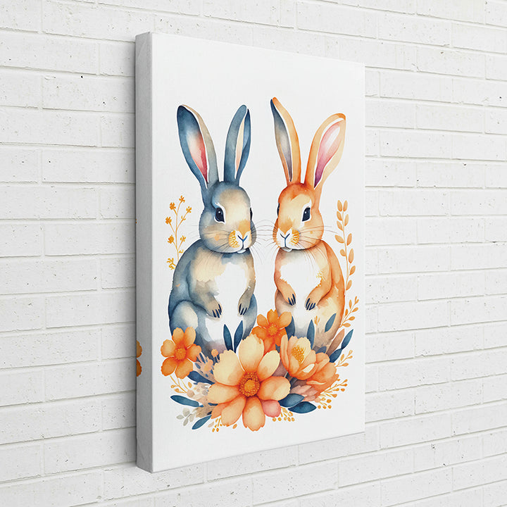 48TIG Watercolor Bunnies 1 - Sightly Prints