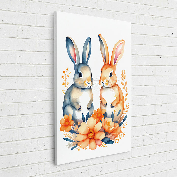 48TIG Watercolor Bunnies 1 - Sightly Prints