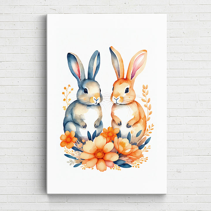 48TIG Watercolor Bunnies 1 - Sightly Prints