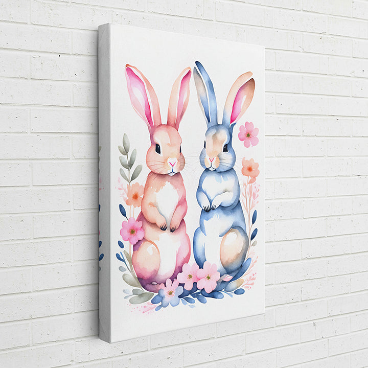 76EGT Watercolor Bunnies 2 - Sightly Prints