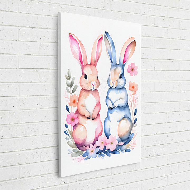 76EGT Watercolor Bunnies 2 - Sightly Prints