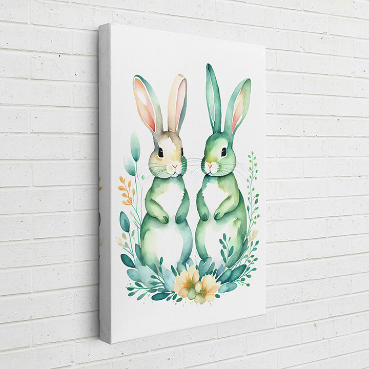 KVOXC Watercolor Bunnies 5 - Sightly Prints