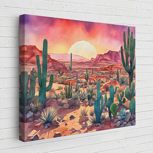 GCJNR Watercolor Desert V - Sightly Prints